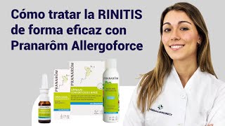 Cómo tratar la RINITIS de forma eficaz con Pranarôm Allergoforce  Farmaciasdirect [upl. by Gaut764]