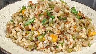 Barley Upma  Barley Upma recipe  how to make barley upma  healthy breakfast recipe  one pot meal [upl. by Munford]