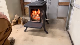 Installing a Wood Burning Stove in the GarageDo I Need Pro Help [upl. by Wiley862]