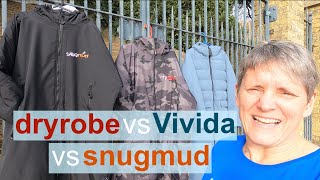 dryrobe vs vivida vs snugmud sustainable changing robe [upl. by Hermine]