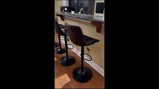 Review of Counter Height Bar Stools on Amazon [upl. by Dorothy359]