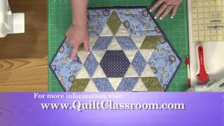 Quilt Table Runners Using Ozark Star Topper Pattern [upl. by Aseyt915]