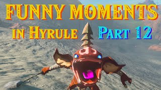 Funny Moments in Hyrule Part 12  The Legend of Zelda Tears of the Kingdom [upl. by Ahsitra952]