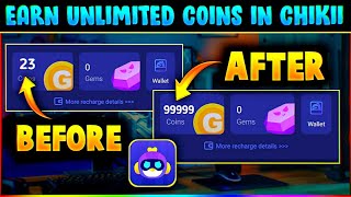 How To Get Unlimited Coins In Chikii App  Chikii App Me Coin Kaise Badhaye  Chikii GTA 5 [upl. by Dnamra466]