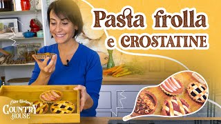 Come fare la PASTA FROLLA per le CROSTATINE  Erica Liverani [upl. by Ynaffyt]