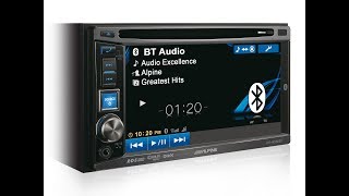 Alpine IVEW530BT Double Din AV system [upl. by Em]