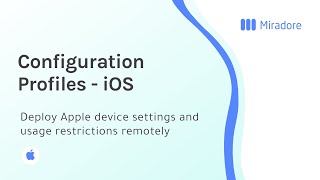 Configuration profiles for iOS devices [upl. by Arabella373]