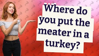 Where do you put the meater in a turkey [upl. by Mars]