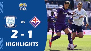 Preston North EndFiorentina 21 Highlights  Amichevole per club 2024 [upl. by Clothilde]