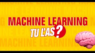 Le machine learning tu las [upl. by Fenn]