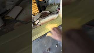 STEP 1 TO PAINT Scuffing Body Work For Primer Easy DIY Sanding amp Painting Technique On Dodge Cummins [upl. by Hanas388]