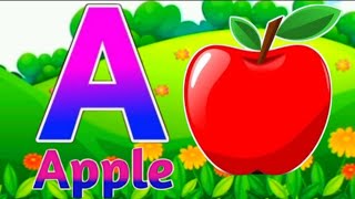 A for apple  अ से अनार  abcd phonics song  a for apple b for ball c for cat  abcd song  abcde [upl. by Llebana]