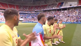 Spain vs Japan National Anthem  Olympic Paris 2024 Quarter Final [upl. by Naresh]