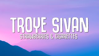 Troye Sivan  Strawberries amp Cigarettes Lyrics [upl. by Carboni]