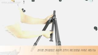 JUSINO 주시노 TK255C  TK254C 트레블러 삼각대 9X카본파이버모노포드겸용 [upl. by Micki]