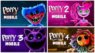 Poppy Playtime Chapter 1 2 3 amp 4 Mobile Full Gameplay Walkthrough  Poppy Playtime 3 Mobile [upl. by Holtorf]