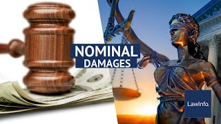 What Are Nominal Damages  LawInfo [upl. by Susy465]