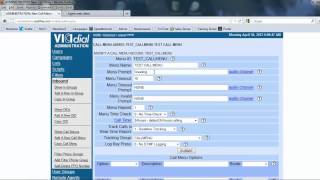 How to Create Vicidial Call Menues [upl. by Atilamrac]