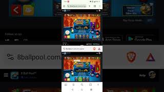 8ball pool mobile coin transfer trick safe method 2024 [upl. by Anital702]