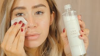 IM FROM RICE TONER REVIEW  On sensitive dry acne prone skin [upl. by Collbaith483]