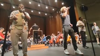 Rockapella rehearsing with The Venice Symphony May 27 2022 [upl. by Petracca]