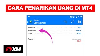 Cara menarik uang di Metatrader 4 [upl. by Finn]