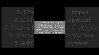 Developmental biology CSIR NET csirugcnetlifescienceslectures devbio [upl. by Lilaj517]