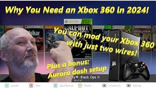 How to RGH3 an Xbox 360 Slim Trinity amp Aurora dash Tutorial [upl. by Nuli]