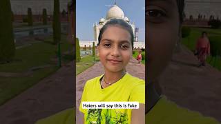 Taj Mahalytshorts comedy aradhyaworld tajmahal shortvideo [upl. by Llimaj360]