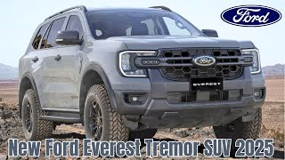 247 Hp  Ford Expands the Lineup of the Everest in Australia  New Ford Everest Tremor SUV 2025 [upl. by Ynettirb]