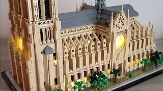 Lego 21061 NotreDame de Paris [upl. by Kassity]