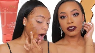 I TRIED THE NEW JUVIAS PLACE FOUNDATION AND  I AM MAGIC FOUNDATION amp CONCEALER REVIEW [upl. by Juxon]