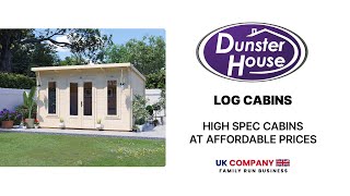 Ultimate Garden Log Cabin Guide DIYFriendly Styles Sizes and Uses  Dunster House [upl. by Nna]