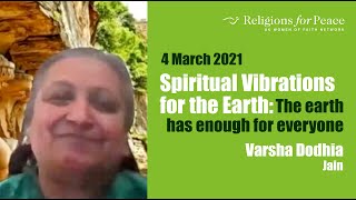 UKWFN Spiritual Vibrations  The earth has enough for everyone  Varsha Dodhia Jain [upl. by Hodgkinson902]