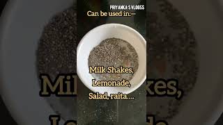 Chia seeds Benefits healthyfood information shortsfeed subscribe [upl. by Byron]