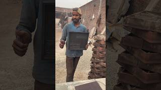 Cement roof tile making process shorts diy amazing [upl. by Larina]