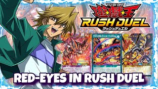 REDEYES CARDS IN RUSH DUEL Outdated [upl. by Ody]