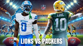 Lions Vs Packers LIVE Watch Party [upl. by Walley624]