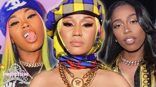 Nicki Minaj involves herself in Kash Doll and Asian Doll drama  Backstory [upl. by Ikuy613]