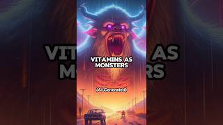 Vitamins as Monster [upl. by Adnahsor]