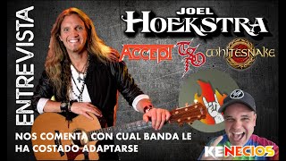 Joel Hoekstra  Whitesnake Trans Siberian Orchesta Accept  Entrevista [upl. by Mauer694]