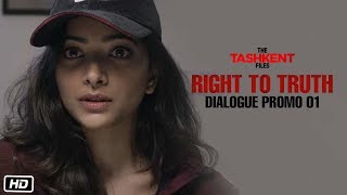 Right To Truth  Dialogue Promo 1  The Tashkent Files  12th April  Vivek Agnihotri [upl. by Owen]