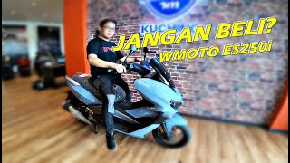 Jangan Beli Wmoto Es250i  Tonton Review Ini Dulu  Tay Motors Kuching [upl. by Neelrak]