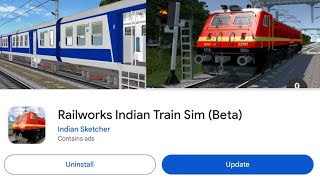 Raksha Bandhan Special  Railworks Indian Train Simulator  New Update 2024 [upl. by Natye]