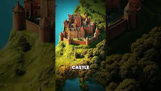 Malbork Castle Polands Historic Treasure facts shorts poland ilovepoland history [upl. by Atram]