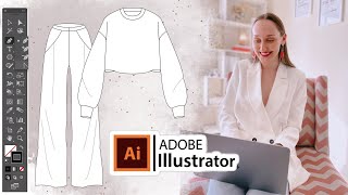 GEOMETRALES de MODA en 4 minutos con Adobe Illustrator [upl. by Enialed377]