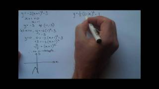 Graphing Quadratics Turning Point [upl. by Robinson184]