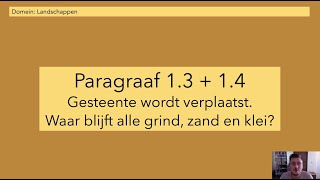 Aardrijkskundig  2 havovwo  paragraaf 13 en 14  methode BuiteNLand [upl. by Ruon]