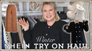 HUGE SHEIN TRY ON HAUL SIZE 1416 NOVEMBER 2024 Winter Haul  Clare Walch [upl. by Leff733]