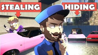 Who Can Steal The Best Hide and Seek Car In GTA5 [upl. by Puklich]